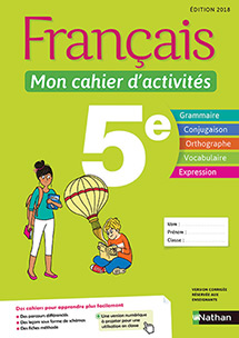 Français - Mon Cahier D'activités 5e (2018) - Site Compagnon | Éditions ...