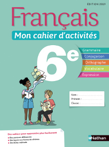 Fran&ccedil;ais - Mon cahier d&#39;activit&eacute;s 6e (2019)
&nbsp;